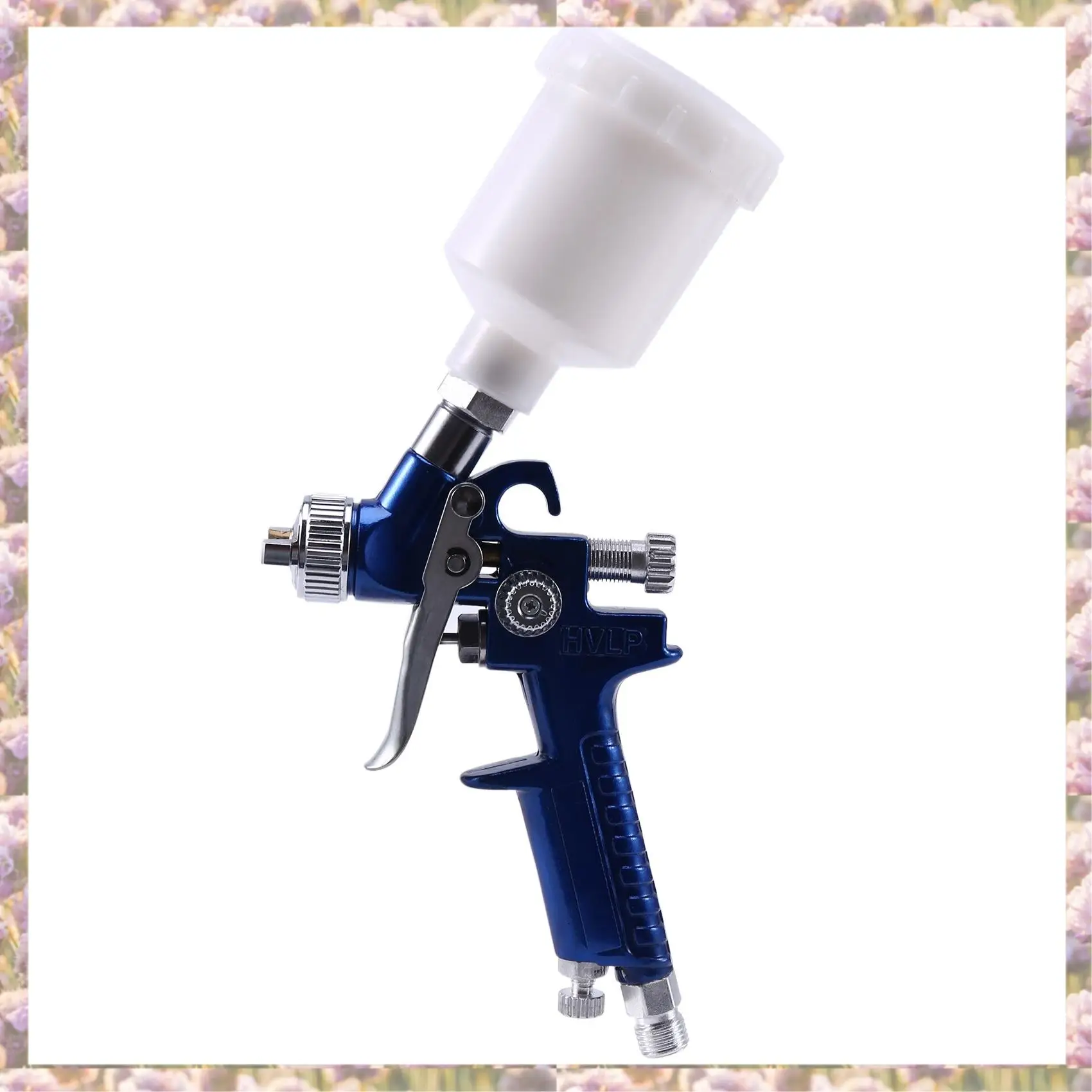 

-FTGT 1.0MM Nozzle H-2000 Professional HVLP Spray Gun Mini Air Paint Spray Guns Airbrush For Painting Car Aerograph