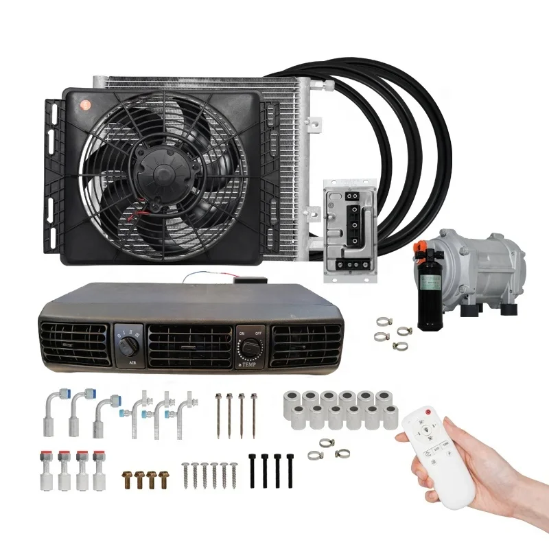 

12v 24v Parking Car Air Conditioner Evaporator Assembly Truck Refrigeration 12v 24v