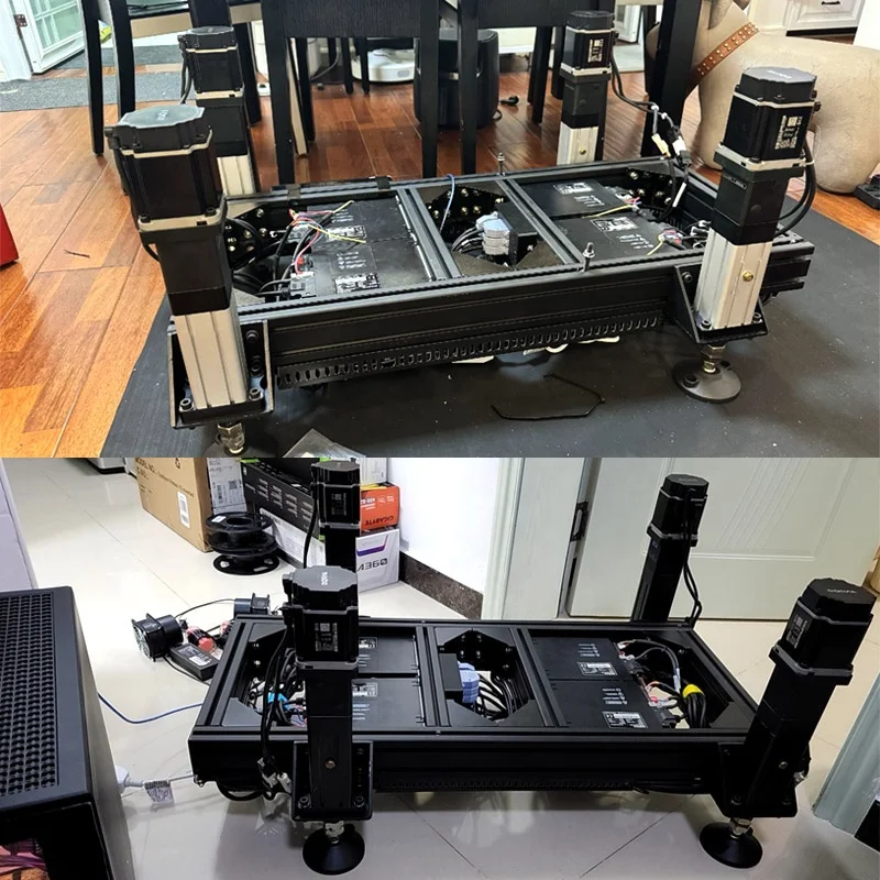 6-осевой симулятор SC с полным движением, игра вождения с симулятором удивительного опыта, виртуальная реальность VR Racing, 6-доступная платформа движения