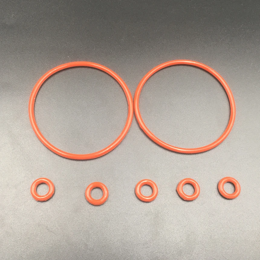 72mm 74mm 75mm 76mm 78mm 80mm 82mm Outside Diameter OD 5mm Thickness Red White VMQ Silicone Rubber Seal Washer O Ring Gasket