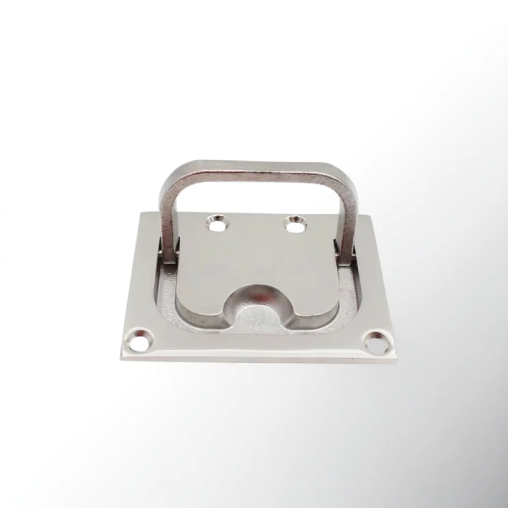 Hidden Flush Ring Handle 316 Stainless Steel Boat Marine Deck Hatch Cabinet Drawer Door Pull Hardware Modern Grip