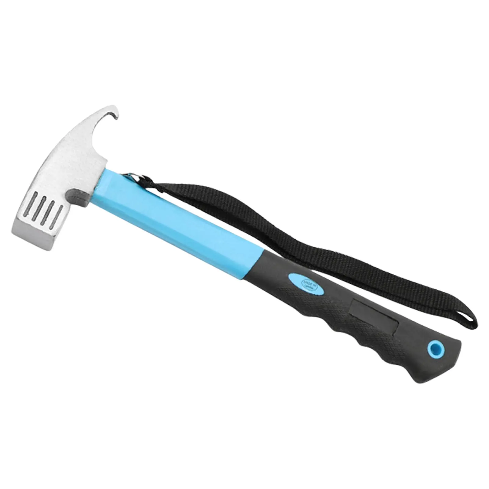 1Pcs Camping Hammer Multifunctional Heavy Duty Carbon Steel Tent Stake Remover Tool for Outdoor Hiking Survival Gear Home Use