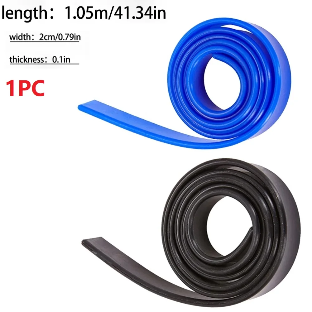 

1 PC 41inch PE Glass Squeegee Refills Replacement Squeegee Rubber Strip Glass Cleaning Tool Parts Accessories 105x2x0.4cm