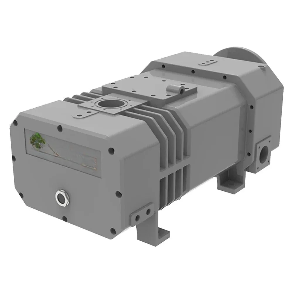 540m3/h 0.5Pa 3-Phase Oil Free Clean High Vacuum Corrosion Resistant Dry Screw Vacuum Pump For Dried Fruit