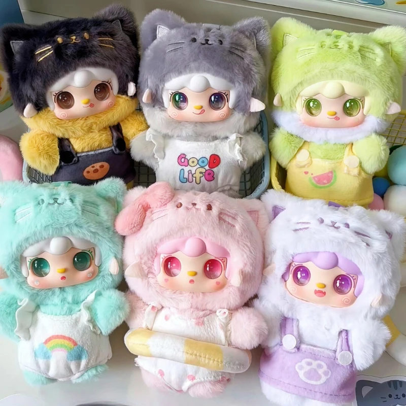 

Yooki Meow, летняя вечеринка, плюшевая виниловая кукла с лицом, слепая коробка, милая мультяшная игрушка, кольцо для плавания, декор комнаты, сумка, подвеска, загадочная коробка, подарки