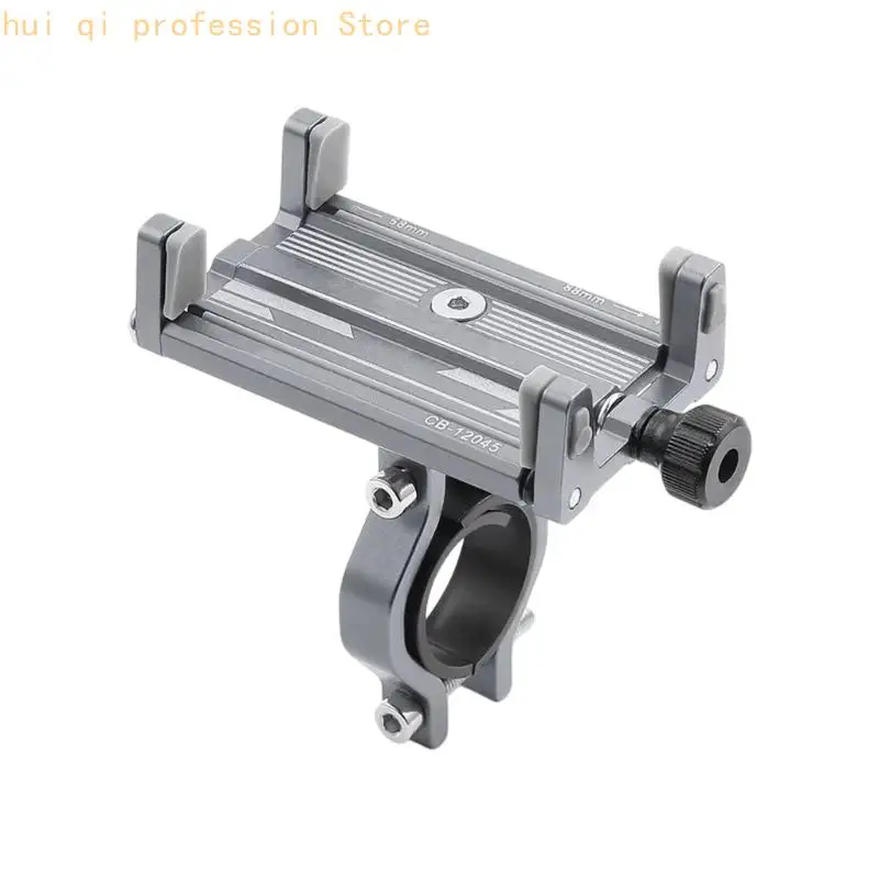 Universal Motorcycles Phones Clip Aluminum Component 58Mm to 88Mm Width Adjustment H8WE