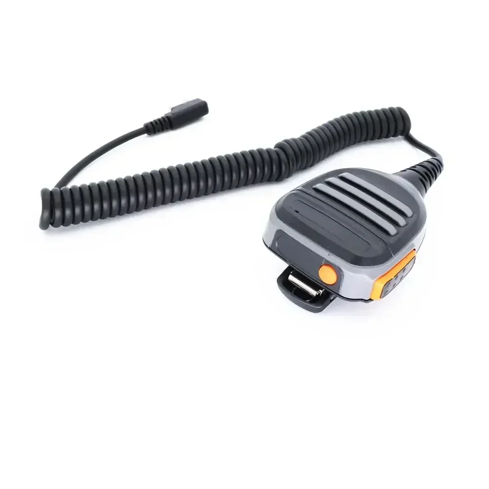 2-pins K-type metalen paneel PTT externe microfoon Handheld waterdichte luidspreker voor BAOFENG UV-5R 888S UV-82 UV-S9 KWEWOOD TYT-radio