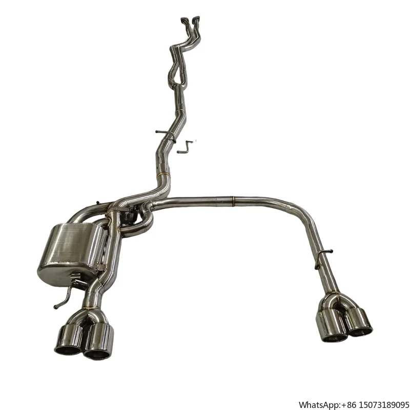 

Exhaust System for 530i 530 E60 Stainless Steel Exhaust Catback Valvetronic With Remote Control