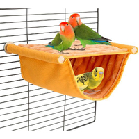 Winter Warm Bird Nest House Shed Hut Hanging Hammock Finch Cage Plush Fluffy Birds Hut Hideaway for Parrot Bird Cage Accessories