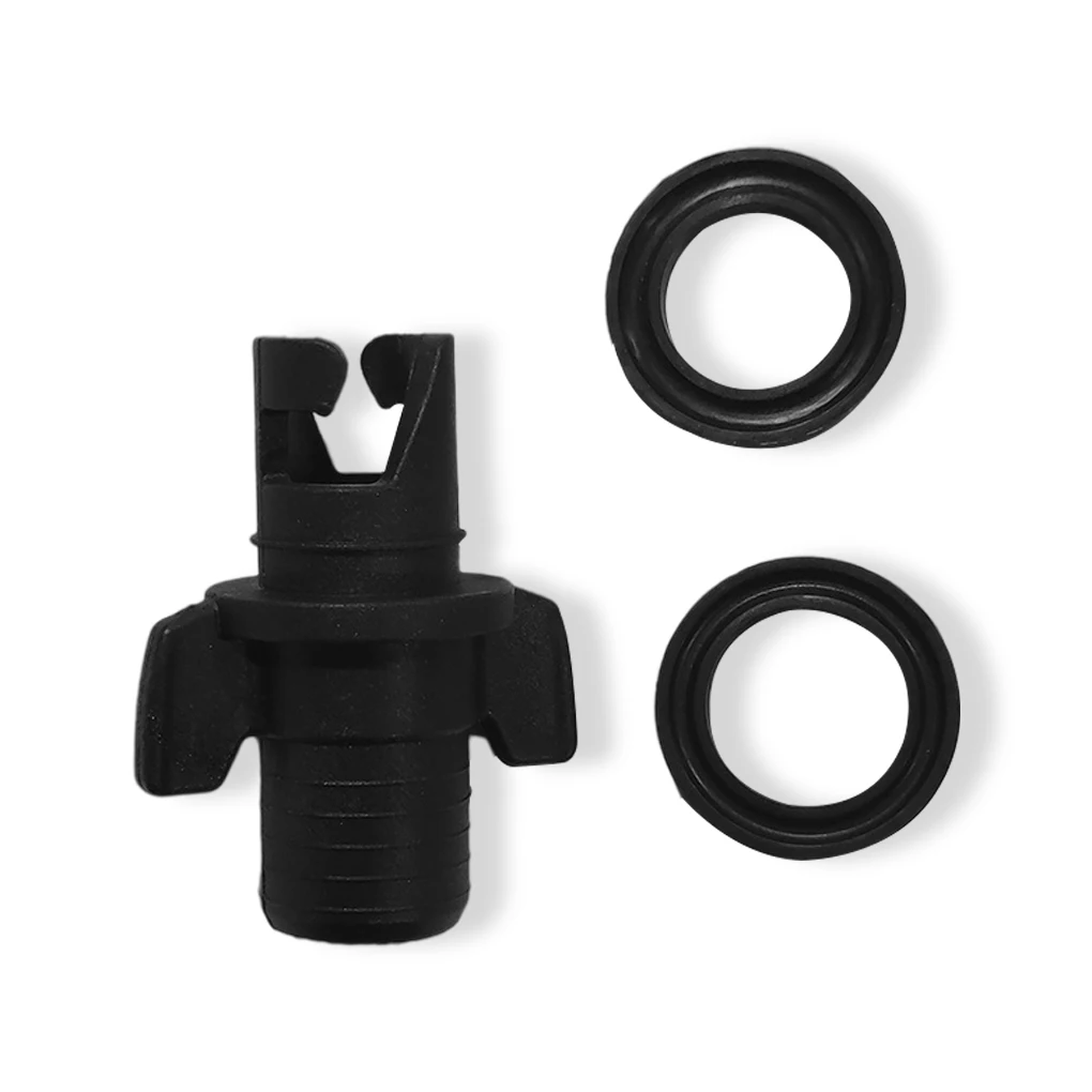 Air Valve Adapter Rubber Rings Tighter Seal Valves Adapters Connector Accessory Kayaks Canoes Inflatable Water