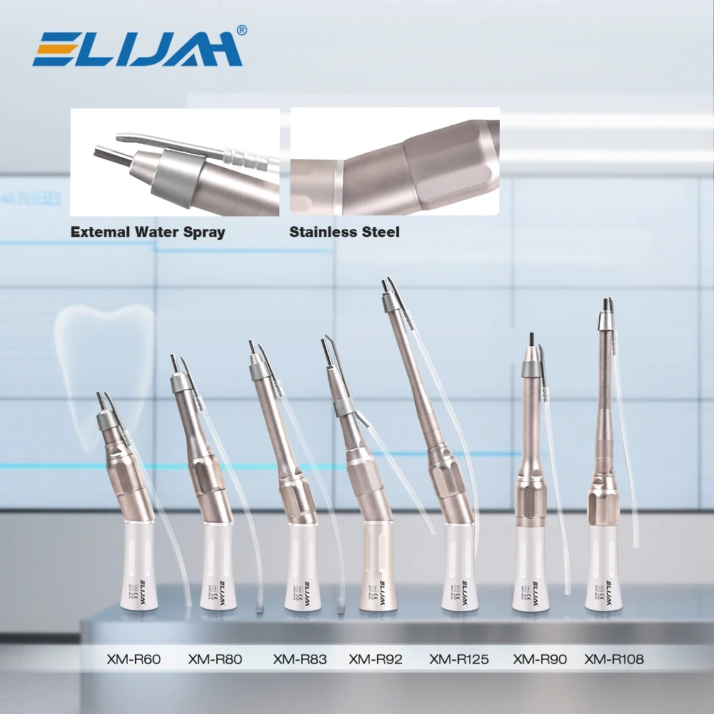 Dental Surgical Handpiece 20 Degree Angle Micro Surgery Straight Handpiece 1:1 Direct Drive Dental Surgical Osteotomy Handpiece
