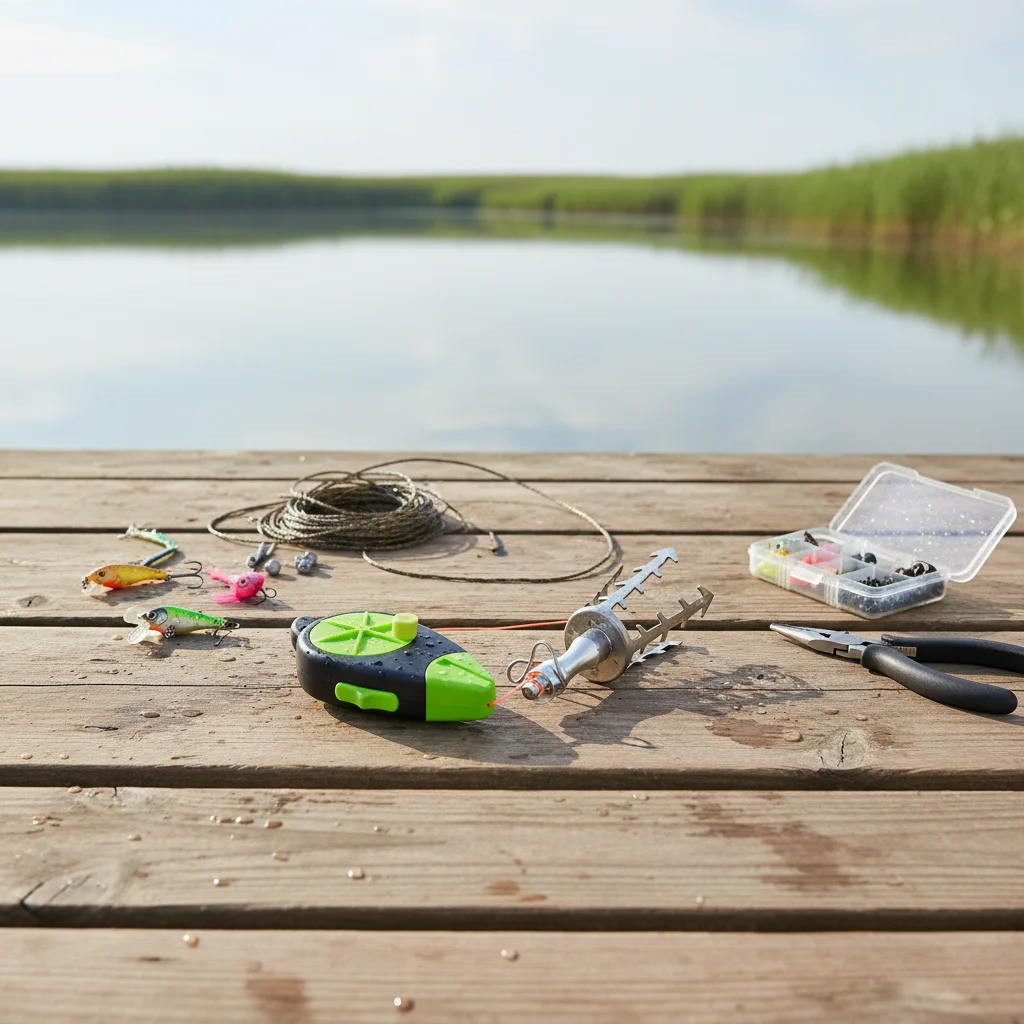 

Рыболовная приманка, ретривер, приманка, инструмент для восстановления, захват из нержавеющей стали, крючок, экономия приманки, аксессуары для рыболовных снастей