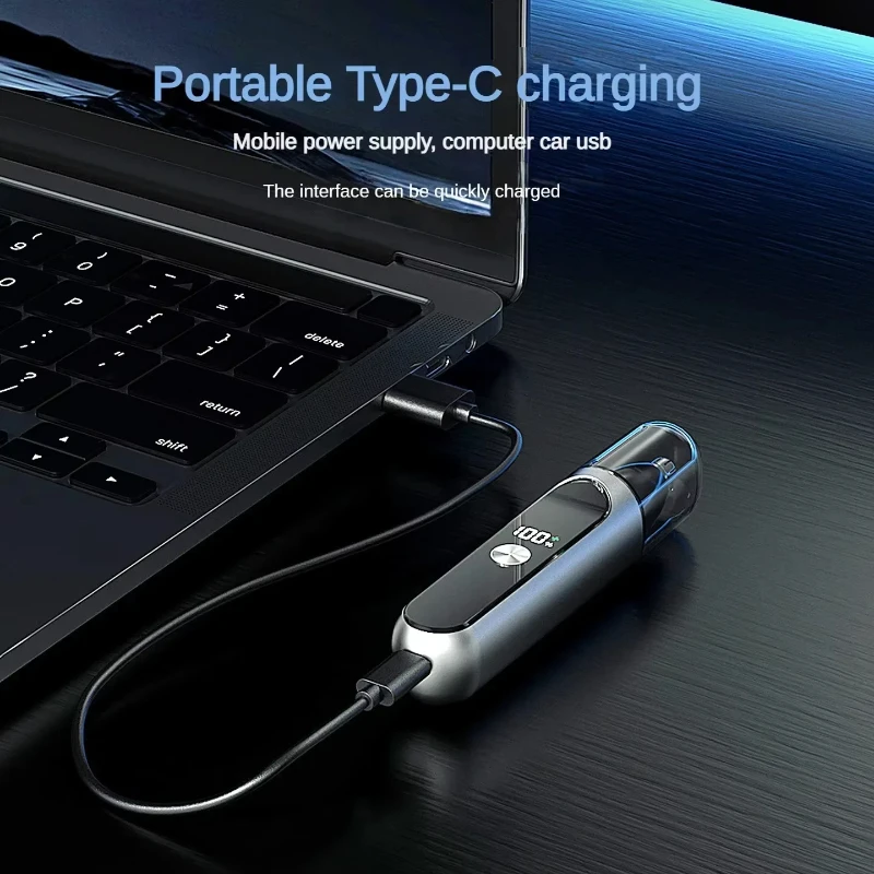 ماكينة قص شعر الأنف الكهربائية سريعة الشحن للرجال - ماكينة تشذيب غير مؤلمة قابلة لإعادة الشحن مع فرشاة تنظيف - العناية بالأذن والأنف #2