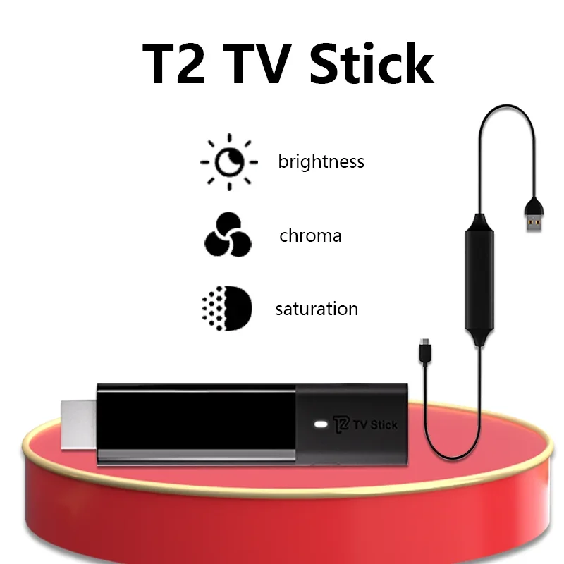 T2 Tv Stick 4K S905W2 Bluetooth 5.0 Android 11.0 Smart Tv Stick 2.4G Wifi 2G 8G tv Box