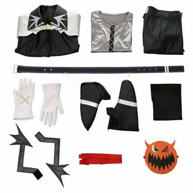 Kingdom Hearts III Sora Halloween Vampire Cosplay Costume Set