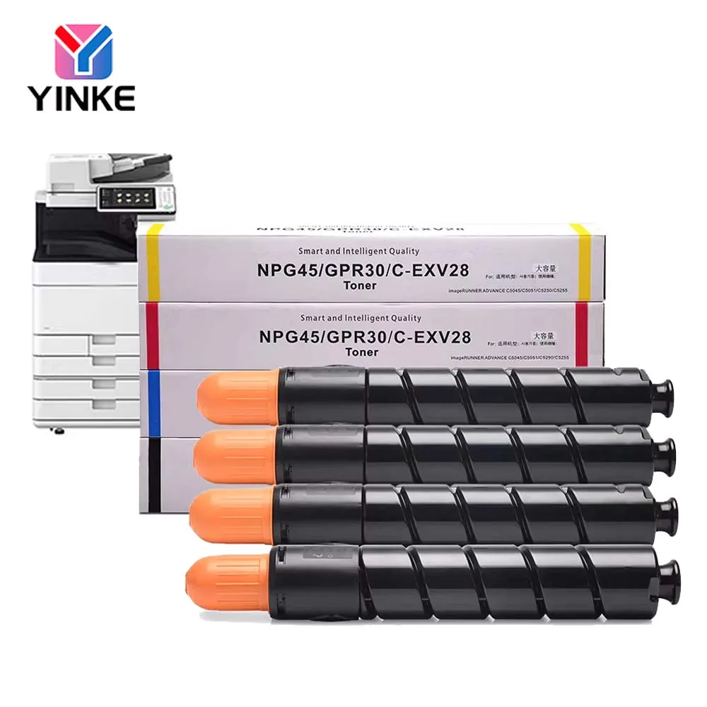 

1PCS NPG45 GPR-30 C-EXV28 Toner Cartridge For Canon iR-ADV C5255/C5051/C5250/C5045 High Quality Compatible Color Toner
