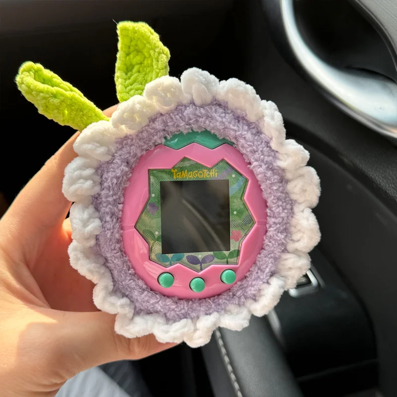 

New In Stock Tamagotchi Paradise Special Edition Cute Wool Shark Pet Machine Handmade Protective Cover Toy Figure Accessory