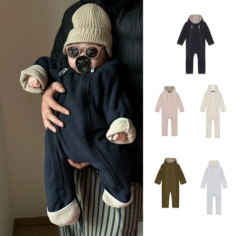 

2025 New Baby and Toddler Onesie - Super Cute Danish Winter Thicker Baby Girl Warm Outfit Adorable Hug Sweater