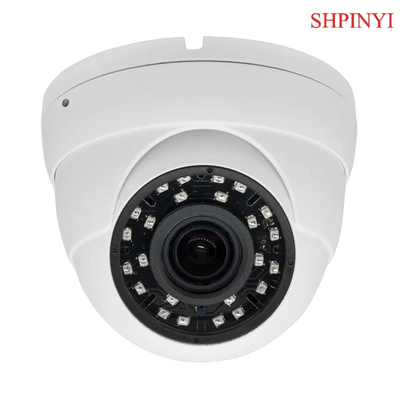 

1080p HD CCTV 2MP IR 5X объектив двигателя варифокальная купольная сетевая камера для глазного яблока для систем безопасности и наблюдения