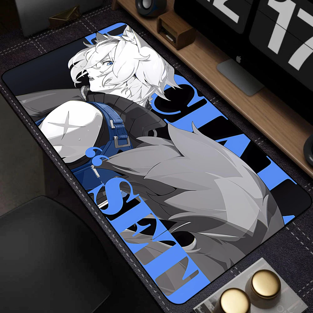 Zenless Zone Zero نيكول كوليدا ليكون إلين كورين نيكوميا مانا سطح المكتب الرياضة HD الطباعة Lockedge الكمبيوتر XXL ماوس الوسادة #2