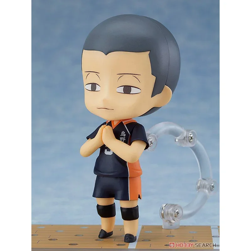 Auf Lager Original Good Smile 945a Original Nendoroid GSC Haikyuu!! Tanaka Ryuunosuke Actionfigur Puppe Modell Spielzeug Weihnachtsgeschenke