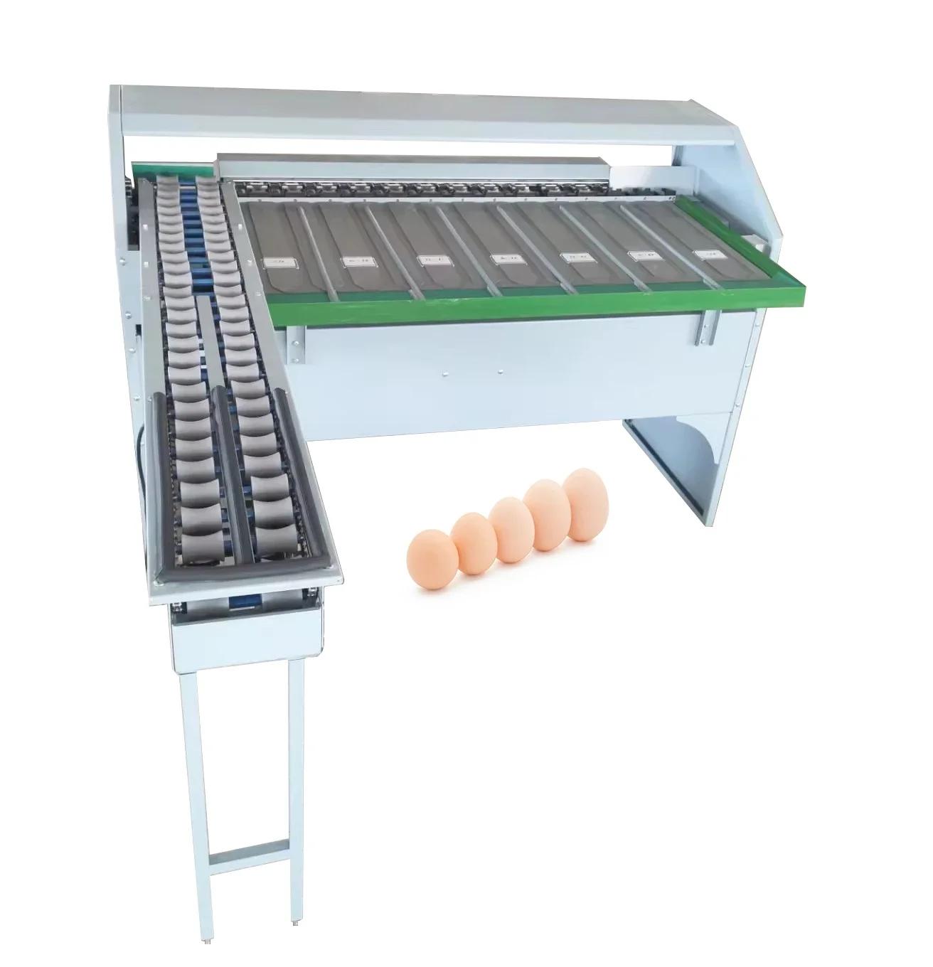 Industrial Egg Weight Sorting Machine Egg Classifier Poultry Egg Weight Grading Sorting Machine