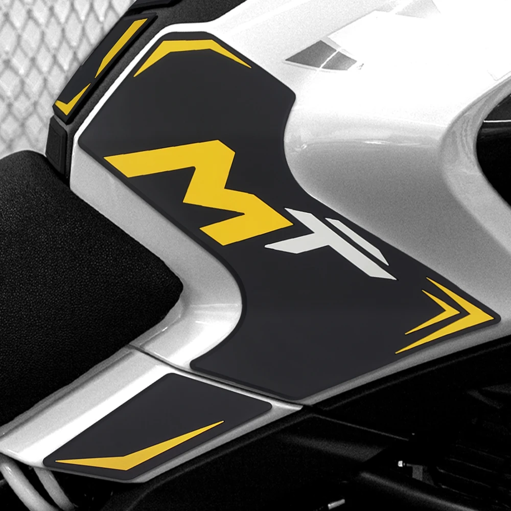 For 700 MT 2023-2025 MT 700 Motorcycle Accessories Rubber Gas Tank Decoration Protection Thicken Decals Fuel Tank Stickers Kits