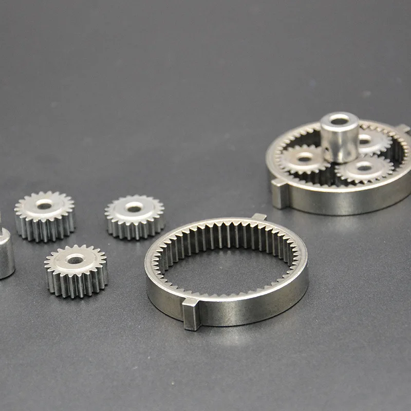 Juego de engranajes planetarios 5 en 1, taladro eléctrico, engranaje epicíclico 21T, anillo de engranaje 50T para llave alimentada por litio 2106, taladro eléctrico 775/550