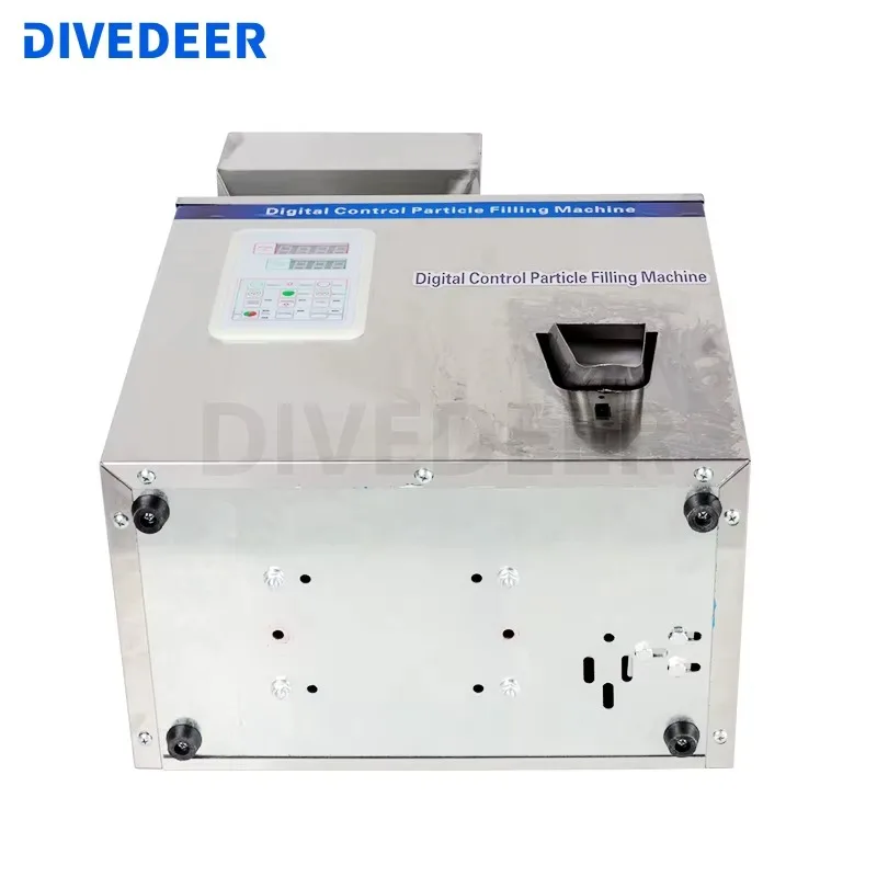 DIVEDEER Commercial Automatic Powder Dispenser Flavors Coffee Powder Goji Berry Dispenser Rapid Quantitative Weighing Machine