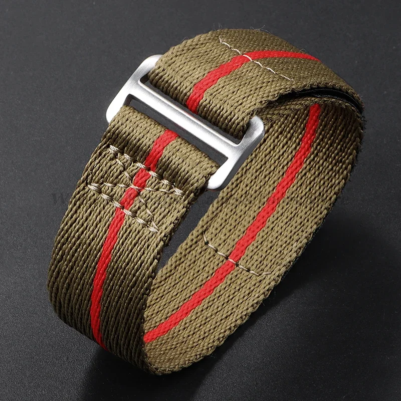 22mm High Quality Nylon Watch Strap for TUDOR M25707 M25717 M25807 Army Military Canvas Watchband for Men Women Sport Bracelet