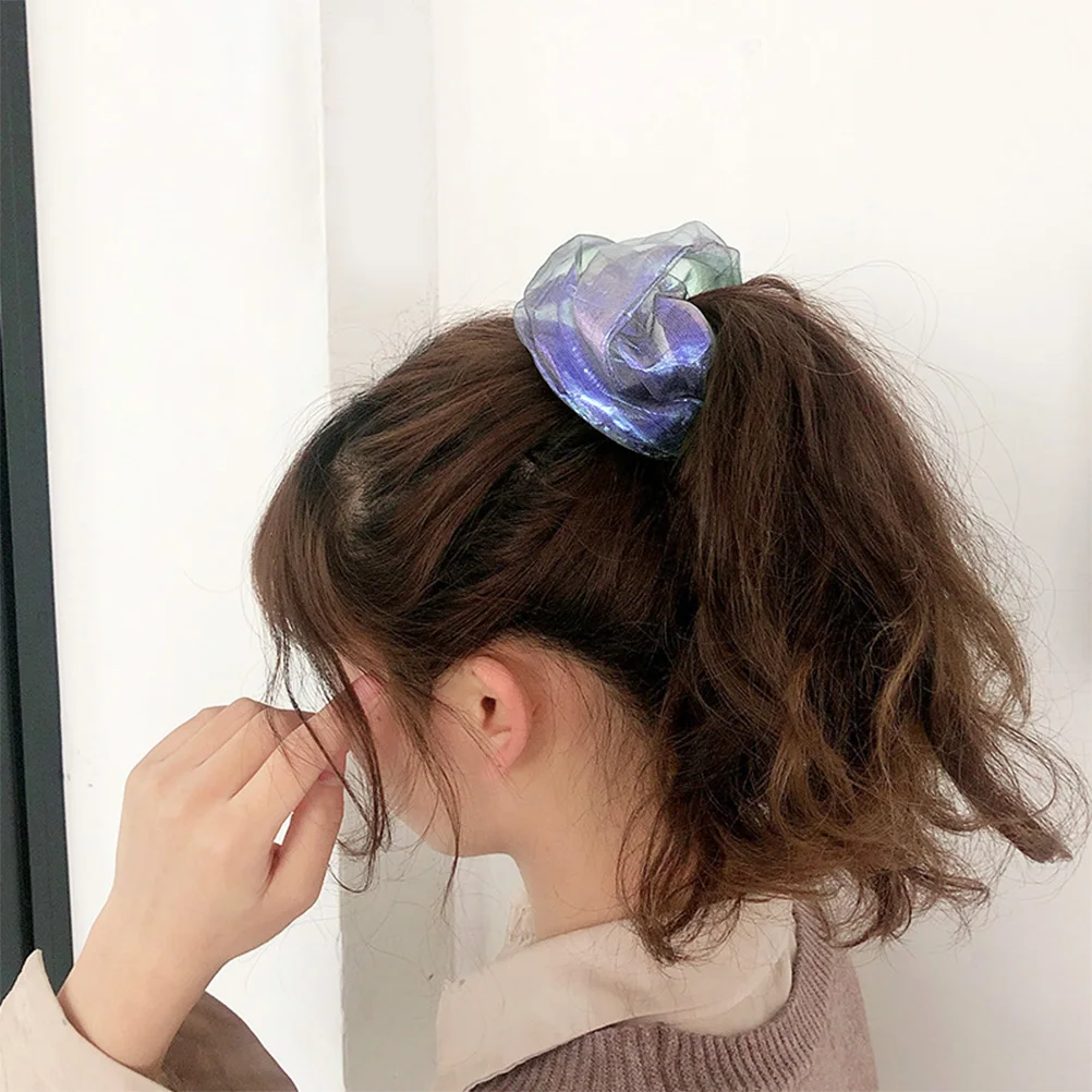 

6Pcs Fashion Hair Ropes Hair Scrunchies Elastic Hair Ties Ponytail Holders Stylish Hair Accessories for Women Girls