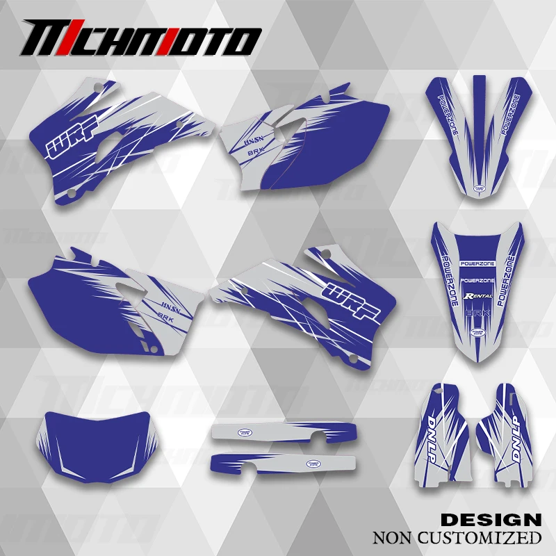 

MCHMFG новый стиль графические наклейки комплект наклеек для YAMAHA WRF WRF250 2007-2014 WRF450 2007-2011