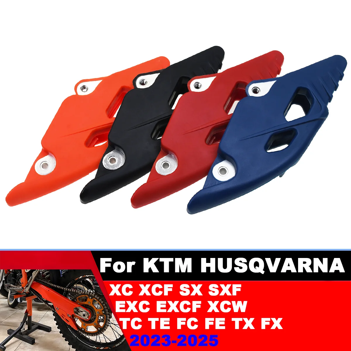 

2024 Motorcycle Chain Guide Guard Protection For KTM XC XCF SX SXF EXC EXCF HUSQVARNA TC TE FC FE TX FX 125-500 Dirt Bike