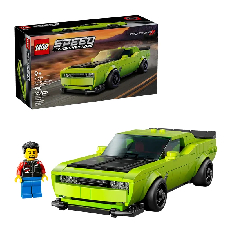 

Lego Speed August New Product 77237 Dodge Challenger STR Hellcat Boys and Girls Building Blocks Toy Gift