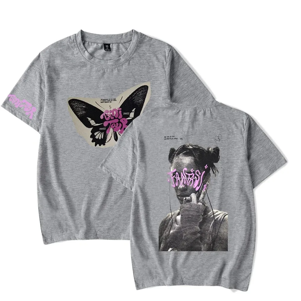 Wysokiej jakości letnia koszulka Hip Hop Rap Tini Stoessel Tini Tour Merch z krótkim rękawem Kobiety Mężczyźni O-neck Letnia koszulka codzienna