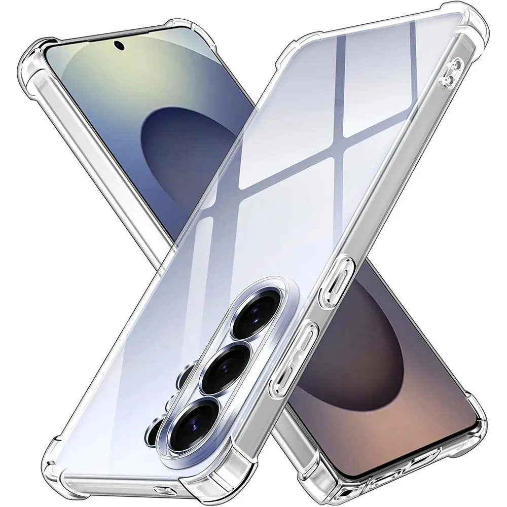S26 S25 Ultra Plus Case Transparent Phone Case For Samsung G