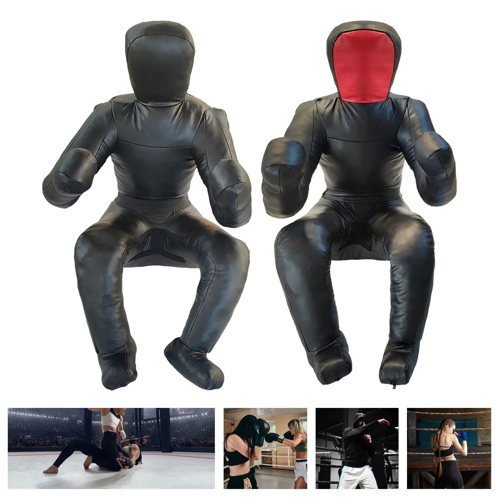 การต่อสู้การฝึกอบรม Dummy ปฏิบัติ Tackling Dummy บราซิล Jiu-jitsu สําหรับ Kickboxing คาราเต้เทควันโดมวยอุปกรณ์การฝึกอบรม