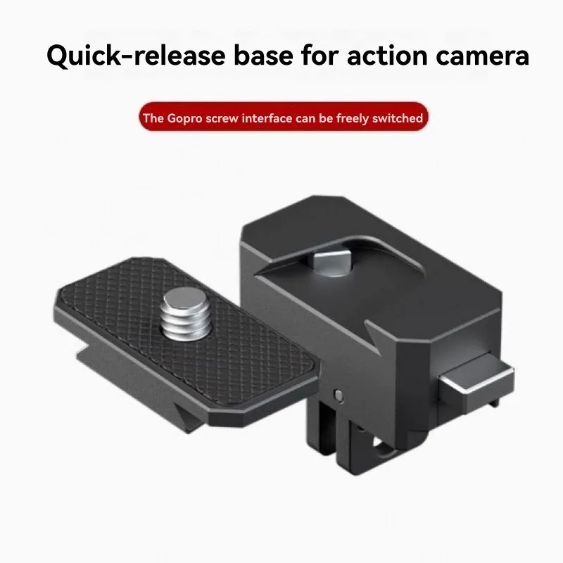 A37T-Quick Release Mounting Adapter For DJI Pocket 3 Panoramic Camera Kit Micro Single Fill Light Metal Components