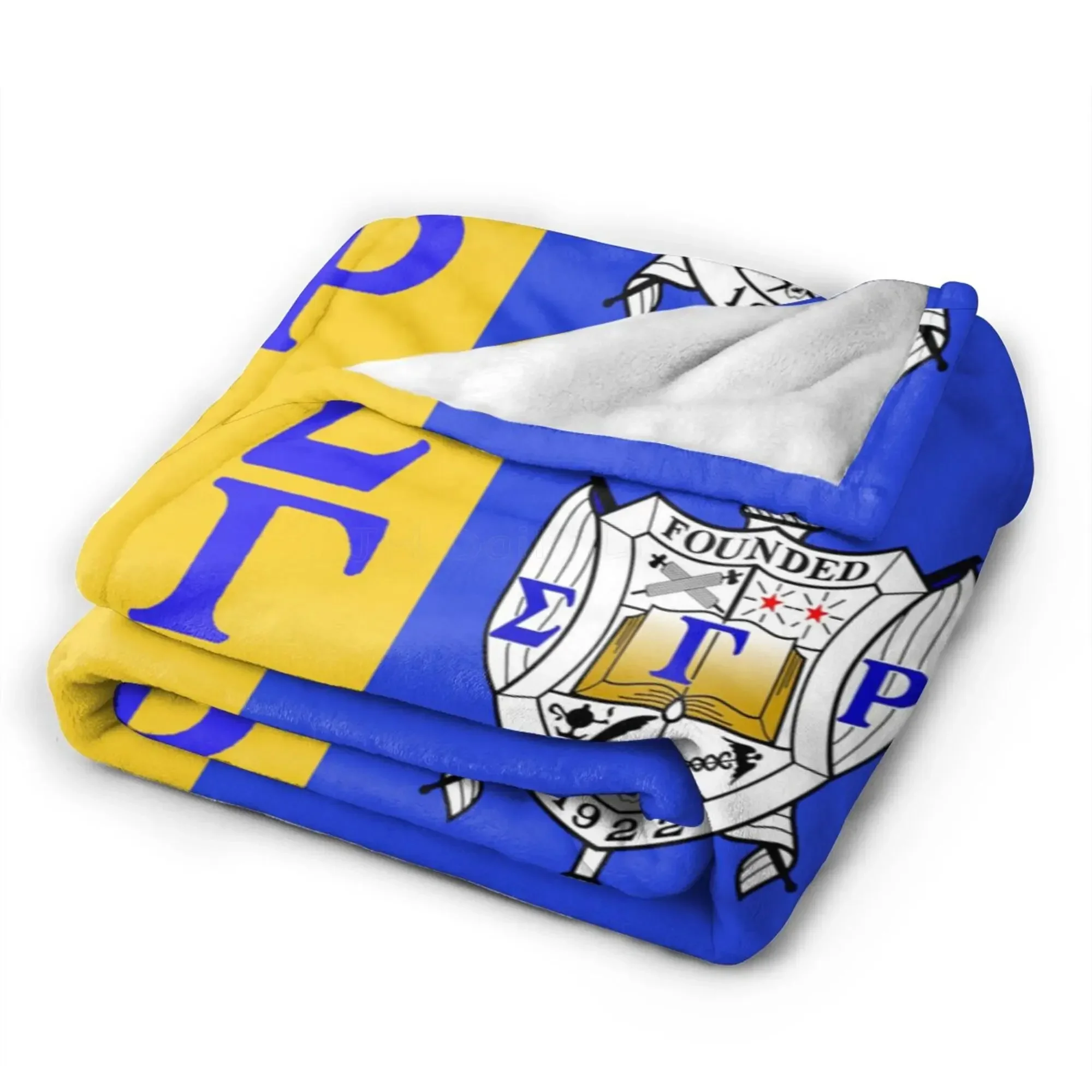 Sigma Gamma Rho 1922 Throw Blanket Ultra Soft Warm Lightweight Blanket for Home Office Flannel Fleece Anti-Pilling Bedspreads