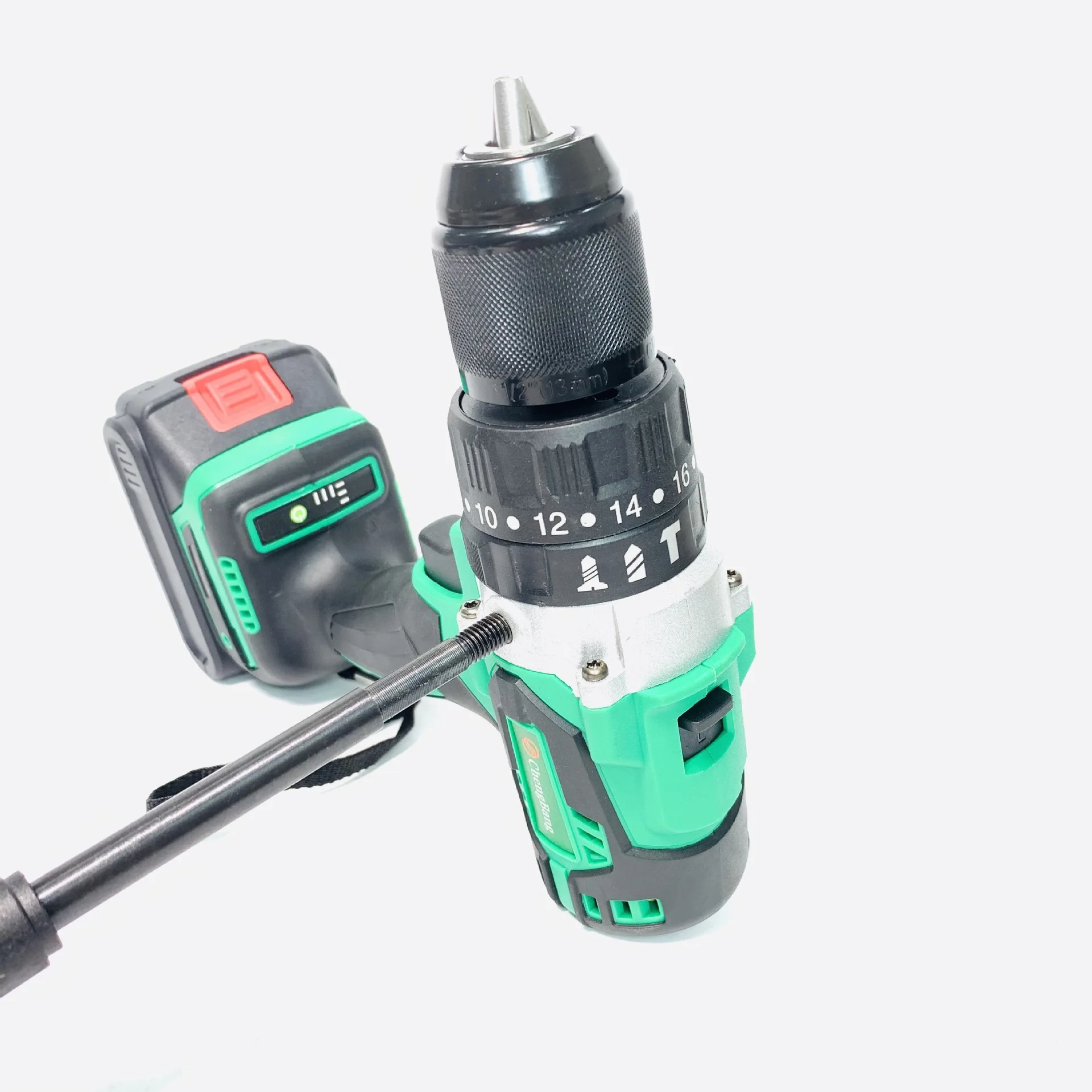 

High Torque Lithium Cordless Impact Drill Rechargeable Brushless Electric Hand Drill 13mm Multifunctional Electric Screwdriver
