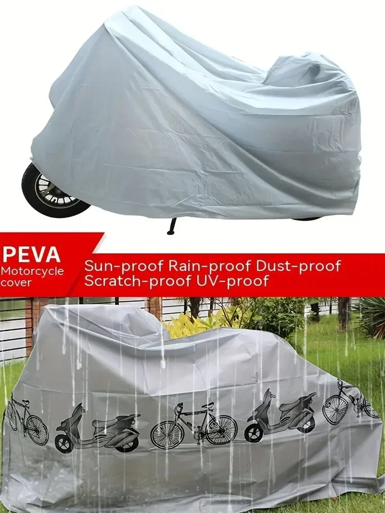 AliExpress NONE Motorcycle Outdoor Indoor Protective Cover Waterproof Bike Scooter Outdoor Rain Dust UV Proof Sun Protection Case For Motor