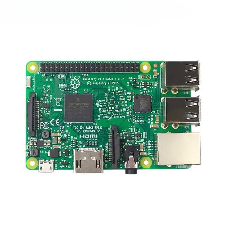 

3-го поколения B-типа 3B + E14/британная материнская плата Raspberry Pi с искусственным интеллектом, мини-компьютер
