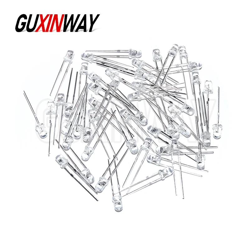 50 قطعة F3 F5 3 مللي متر 5 مللي متر RGB 7 لون فلاش سريع/فلاش بطيء LED صمام ثنائي باعث للضوء (LED) 3 مللي متر RGB 7 لون فلاش سريع LED فلاش بطيء