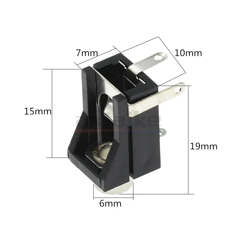 10PCS PJ302 PJ-302 PJ-302M 3.5MM Female Audio Connector 3 Pin DIP Headphone Jack Socket Single Track