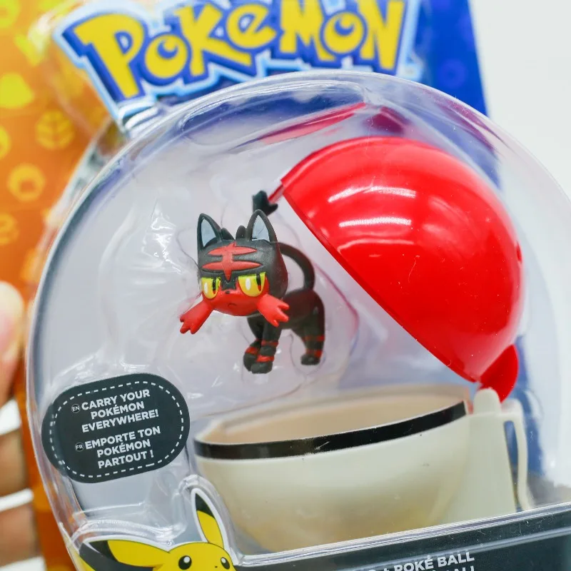 ฟิกเกอร์โปเกมอนของแท้ บูลบาซอร์ โปเกบอล โรเวลต์ สโครบันนี่ เกนการ์ โทรร์แคท ไซดั๊ก ของเล่นในกล่อง ของขวัญสำหรับเด็ก