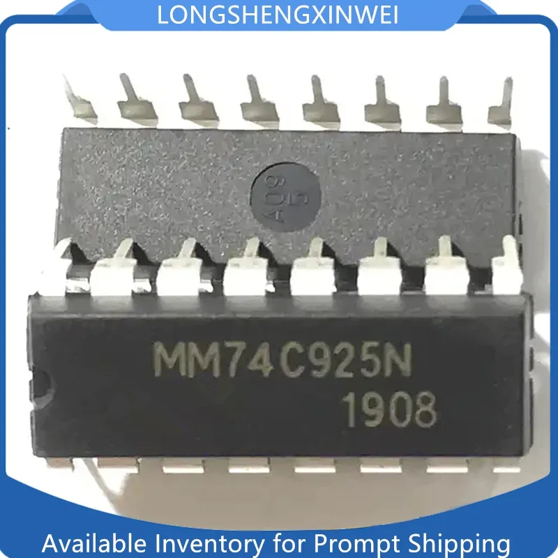 1PCS NEW MM74C925N 74C925N Multiplexing IC for Inline DIP16 4-bit Counter