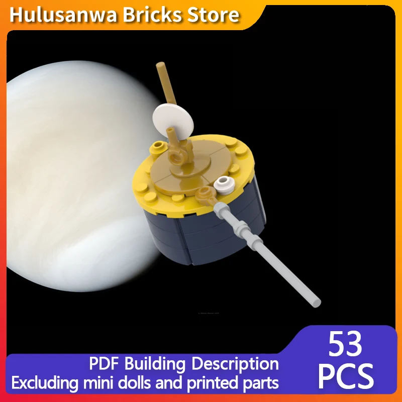 

Space Orbital Detector Model MOC Building Bricks War Equipment Modular Technology Gifts Holiday Assemble Children Toys Suit