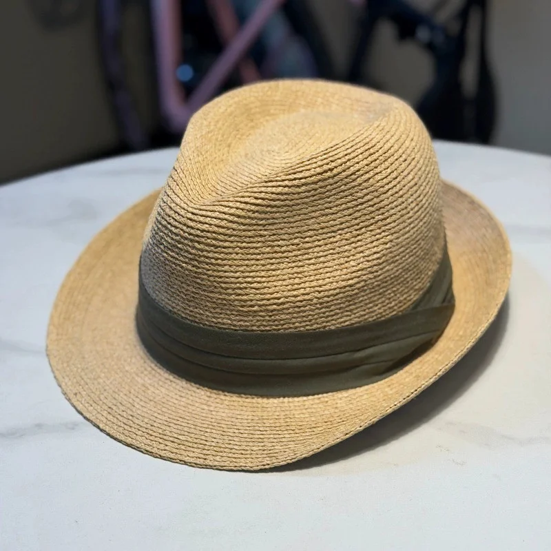 Women's Fashionable Top Hat – Versatile Fedora – Summer Travel, Beach, Sun Protection Hat – British-Style Gentleman's Hat