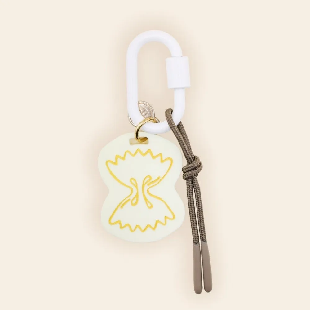Rope Woven Cherry Acrylic Keychain Contrasting Color Starfish Fruit Series Keyring Cartoon Design Sea Series Bag Chain Charms