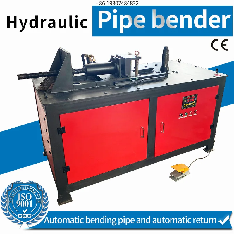 Hydraulic Fully Automatic Copper/Aluminum/PVC Tube Bender, Square Pipe 0.1 Precision 5.5KW, Aliexpress Hot